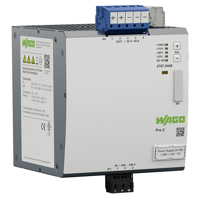 AC/DC DIN RAIL SUPPLY 24V 960W