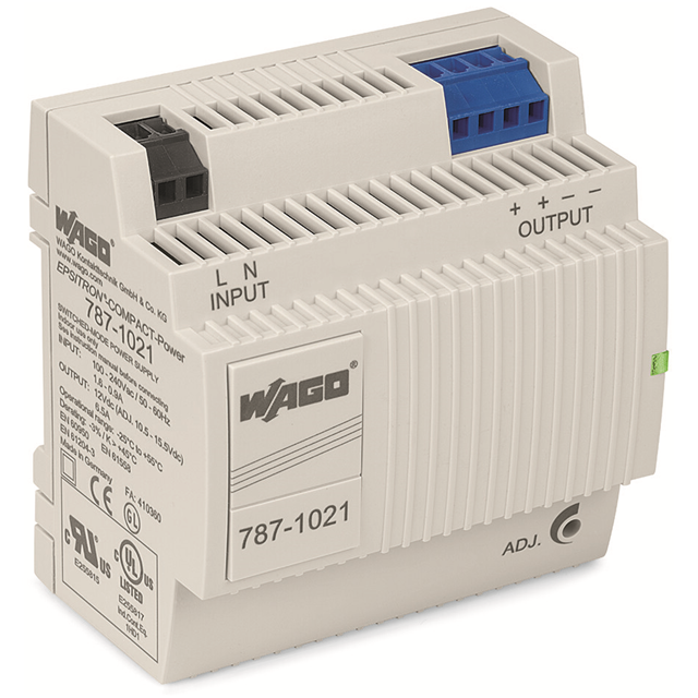 AC/DC DIN RAIL SUPPLY 12V 78W
