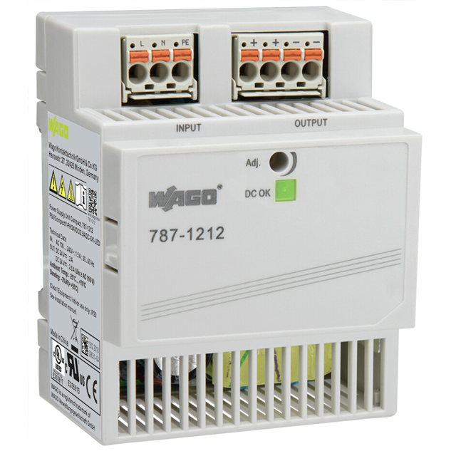 AC/DC DIN RAIL SUPPLY 24V 60W