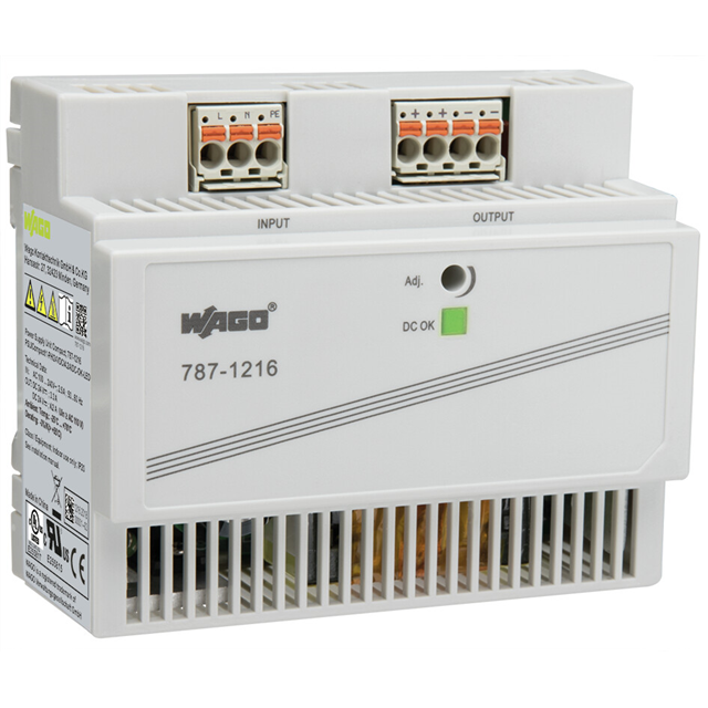 AC/DC DIN RAIL SUPPLY 24V 100W