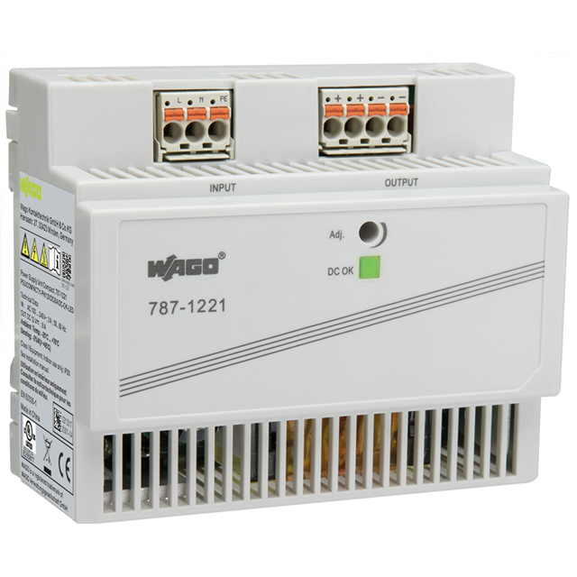 AC/DC DIN RAIL SUPPLY 12V 96W
