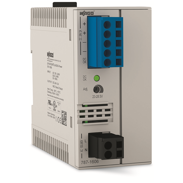 AC/DC DIN RAIL SUPPLY 24V 48W