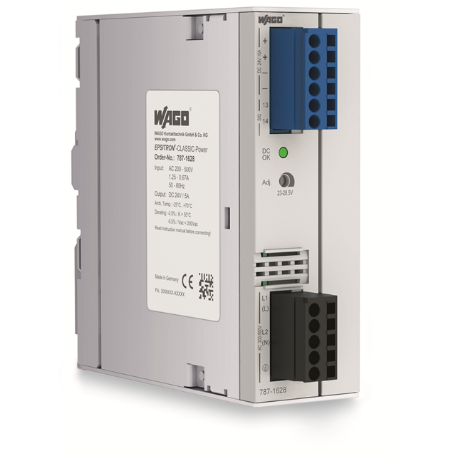 AC/DC DIN RAIL SUPPLY 24V 120W