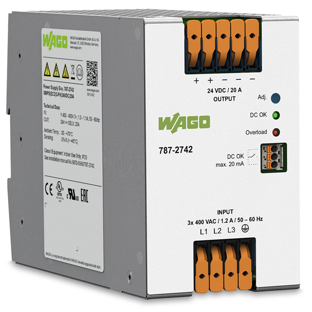 AC/DC CONVERTER 24V 480W