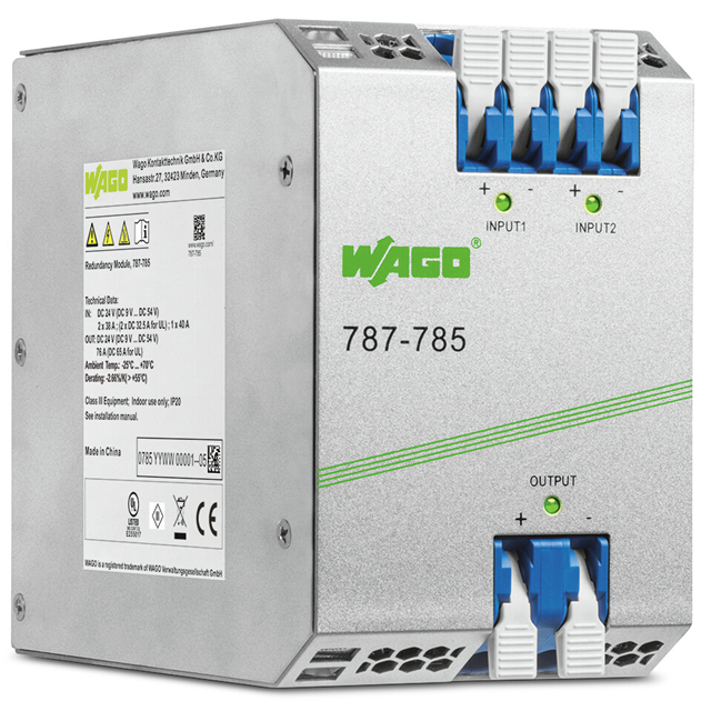 REDUNDANCY MODULE; 2 X 9 54 VDC