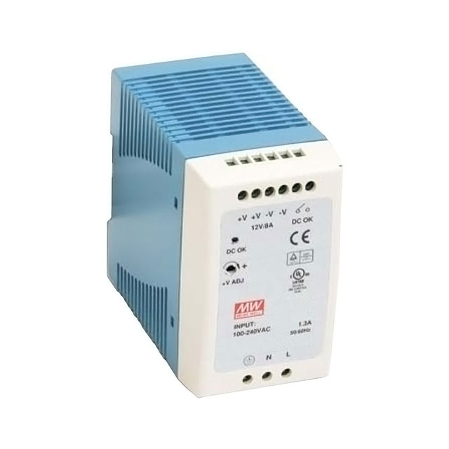 AC/DC DIN RAIL SUPPLY 12V 100W