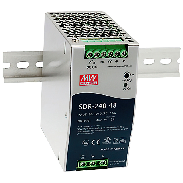 AC/DC DIN RAIL SUPPLY 48V 240W