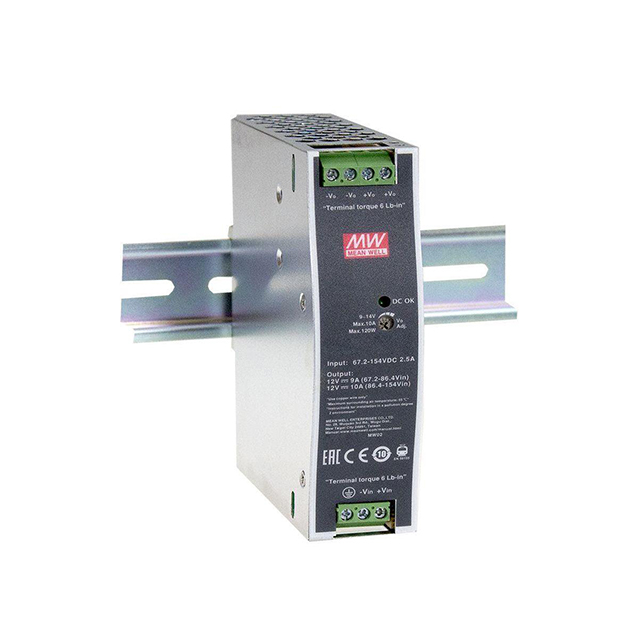 DC/DC DIN RAIL SUPPLY 24V 101W