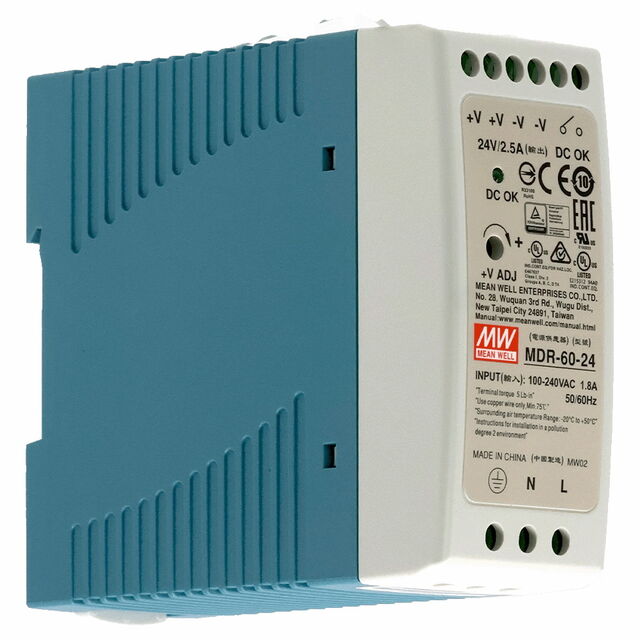 AC/DC DIN RAIL SUPPLY 24V 60W