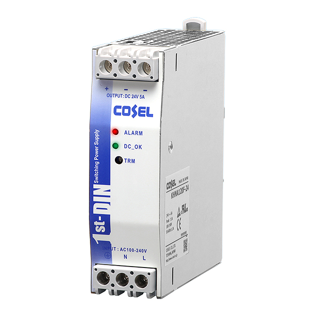 AC/DC DIN RAIL SUPPLY 24V 90W