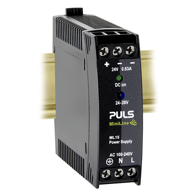 AC/DC DIN RAIL SUPPLY 24V 15W