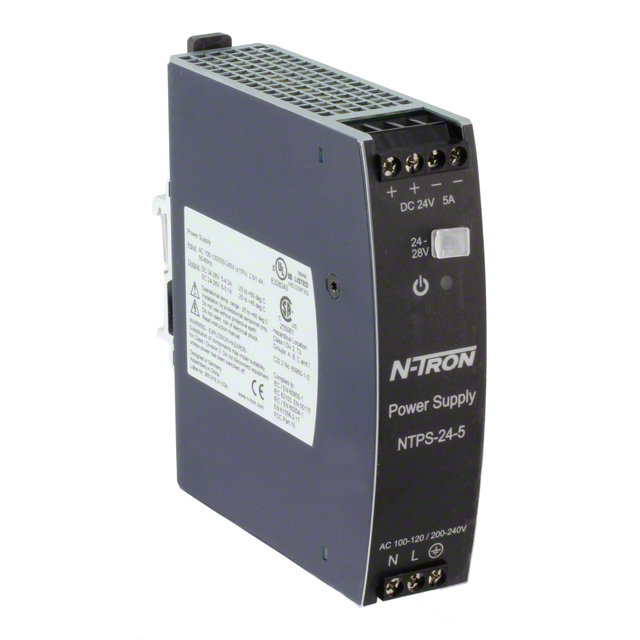 AC/DC DIN RAIL SUPPLY 24V 120W