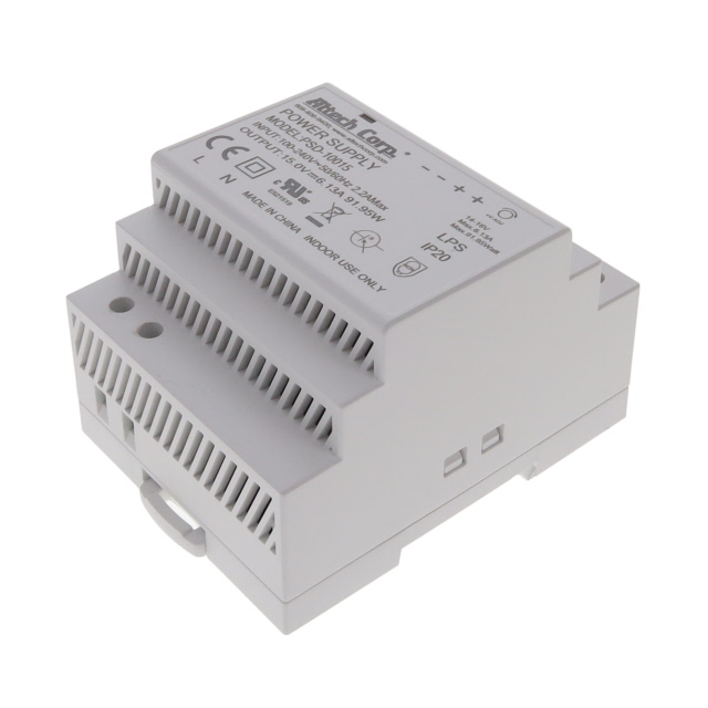 AC/DC DIN RAIL SUPPLY 15V 92W