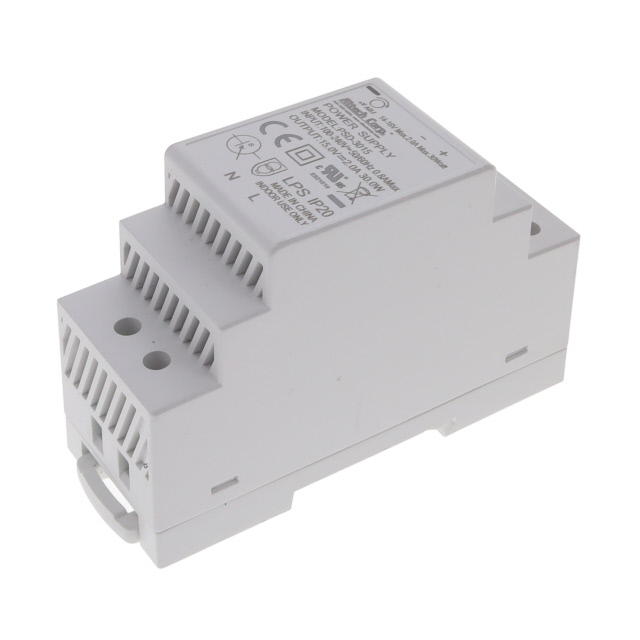 AC/DC DIN RAIL SUPPLY 15V 30W