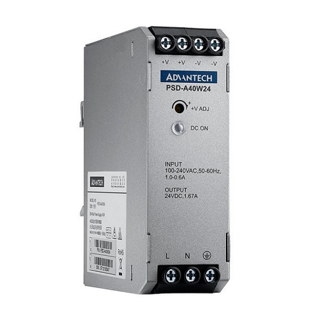 AC/DC DIN RAIL SUPPLY 24V 40W