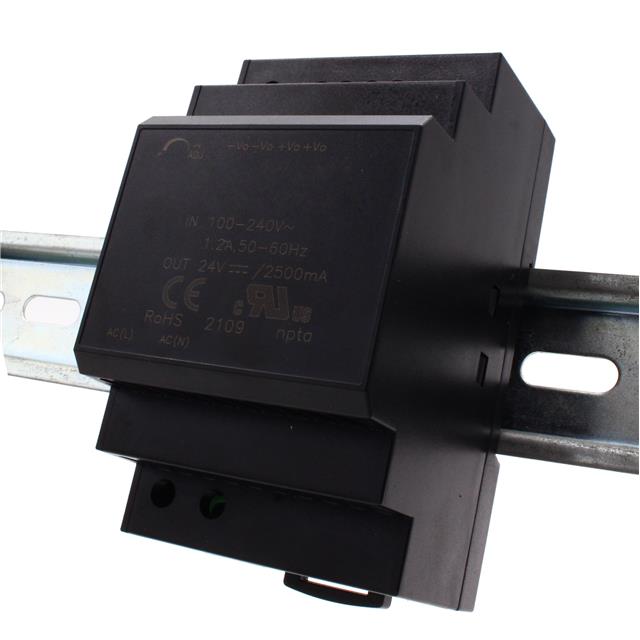 AC/DC DIN RAIL SUPPLY 24V 60W