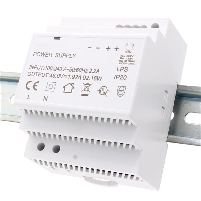 DIN RAIL POWER SUPPLY 48V 96W