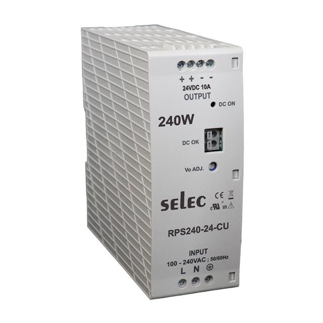 AC/DC DIN RAIL SUPPLY 24V 240W