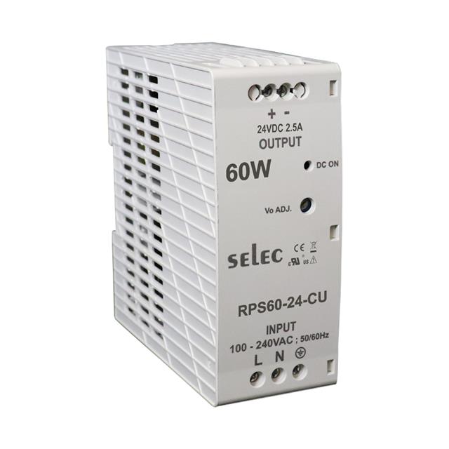 AC/DC DIN RAIL SUPPLY 24V 60W