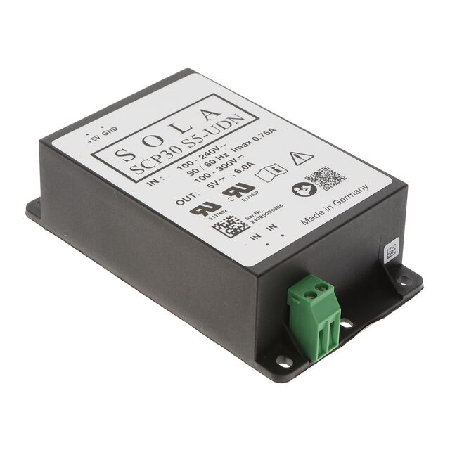 AC/DC DIN RAIL SUPPLY +/-15V 30W