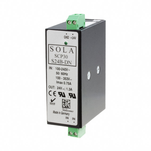 AC/DC DIN RAIL SUPPLY 24V 31W