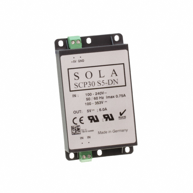 AC/DC DIN RAIL SUPPLY 5V 30W