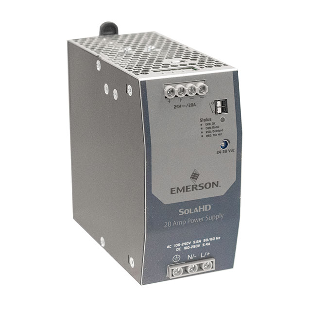 AC/DC DIN RAIL SUPPLY 24V 480W