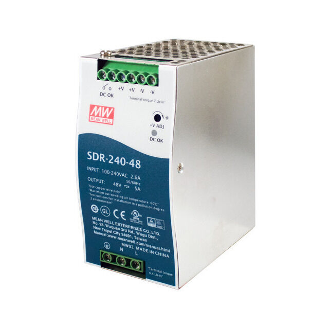 AC/DC DIN RAIL SUPPLY 48V 240W