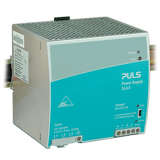 AC/DC DIN RAIL SUPPLY 30.5V 245W