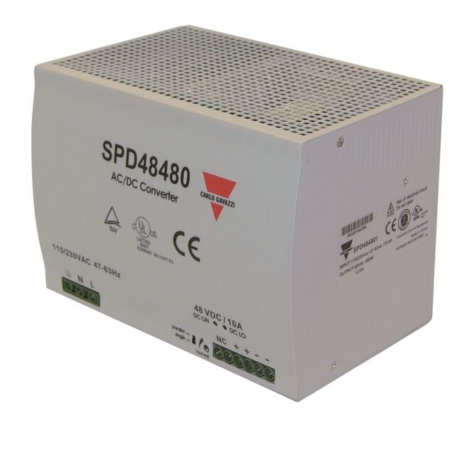 AC/DC DIN RAIL SUPPLY 48V 480W