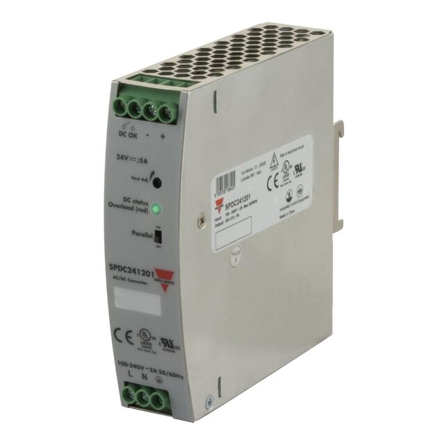 AC/DC DIN RAIL SUPPLY 24V 120W