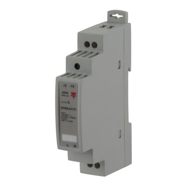 AC/DC DIN RAIL SUPPLY 24V 15W