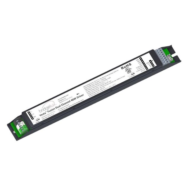 46W DUAL CHANNEL DRIVER, 0-10V ,