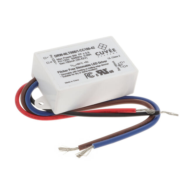 RECTANGULAR, 120VAC, 8W, 180MA,