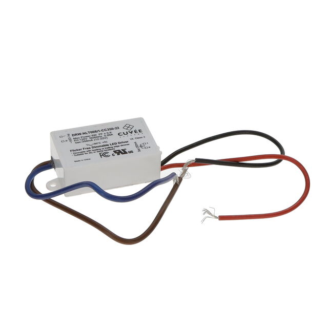 RECTANGULAR, 120VAC, 8W, 350MA,