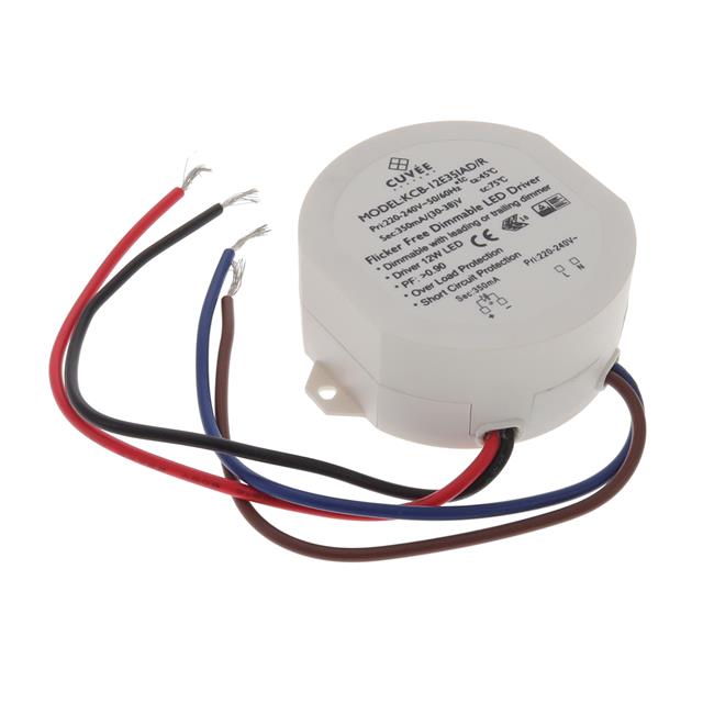 ROUND, 230VAC, 12W, 350MA, 30-38