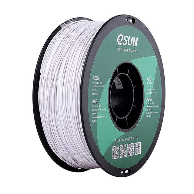 ESUN ABS (1.75MM,1000G)COLD WHIT