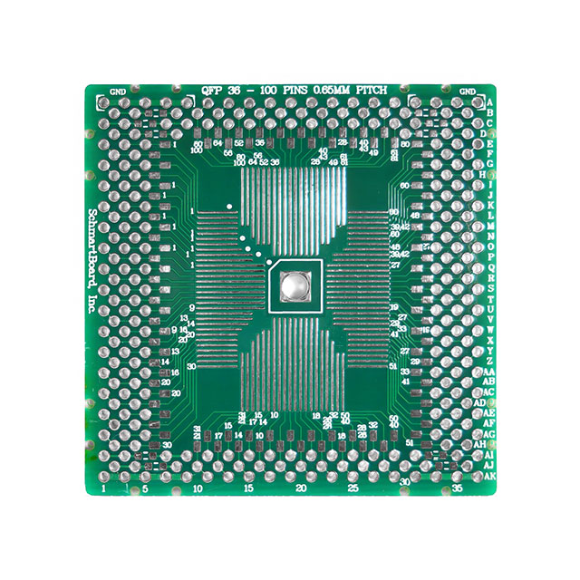 QFP, 36-100 PINS 0.65MM PITCH, 2