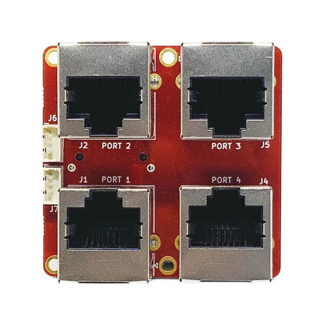 4 PORT RJ45 BREAKOUT BOARD