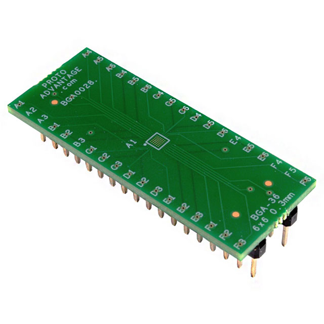 BGA-36 TO DIP-36 SMT ADAPTER