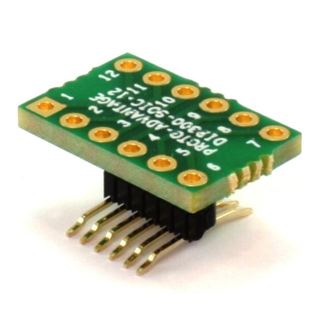 DIP-12 (0.3" WIDTH, 0.1" PITCH)