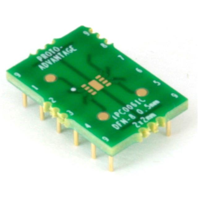 DFN-8 TO DIP-12 SMT ADAPTER (0.5
