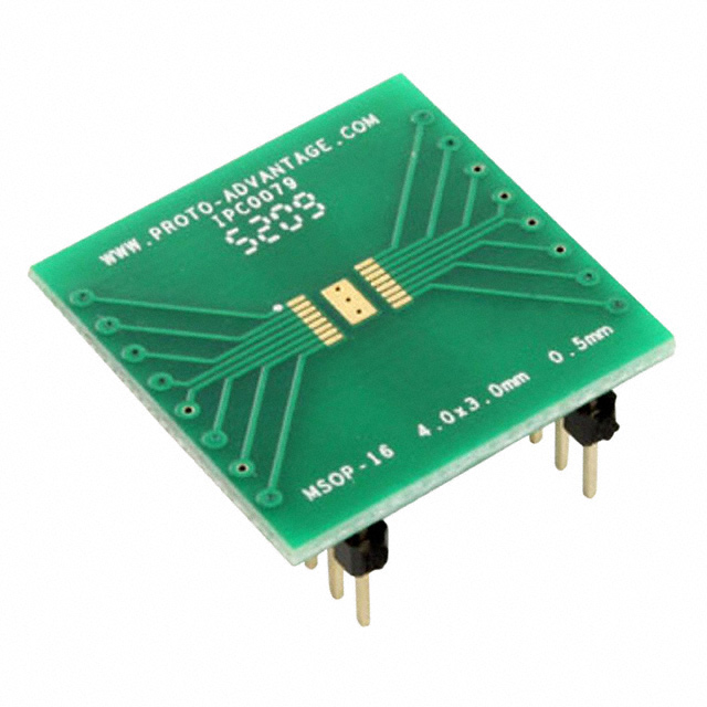 MSOP-16 TO DIP-20 SMT ADAPTER