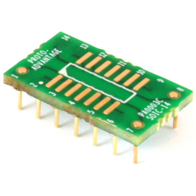 SOIC-14 TO DIP-14 SMT ADAPTER (1