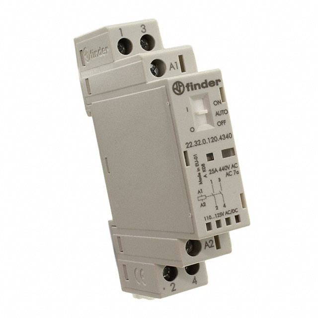 RLY CONTACTOR DPST 25A 120V