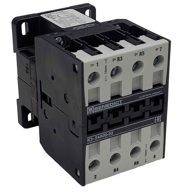 CONTACTOR 4P 2NO+2NC 24A 230VAC