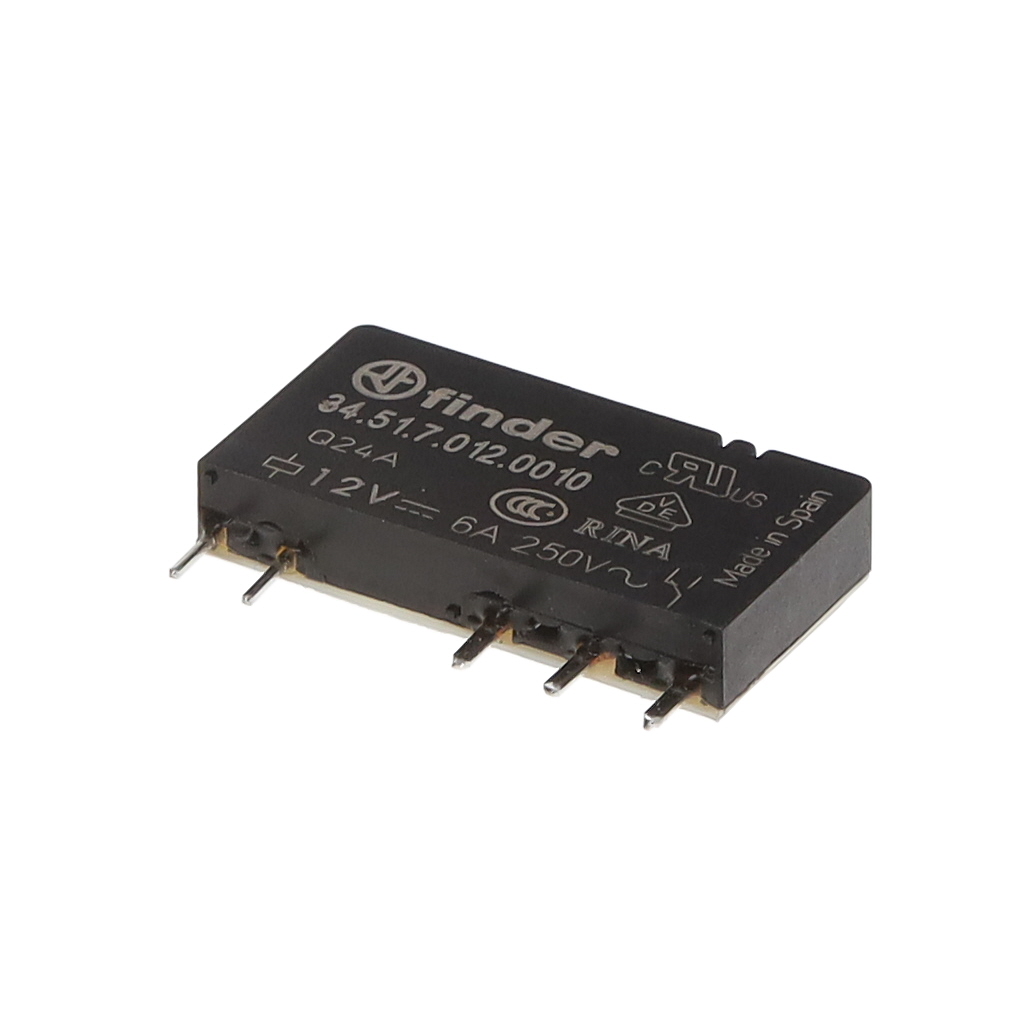 RELAY GEN PURPOSE SPDT 6A 12V