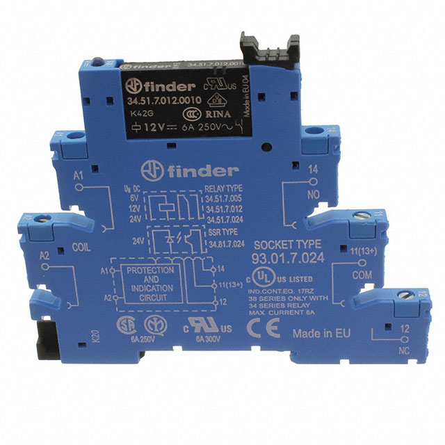 RELAY GEN PURPOSE SPDT 6A 12V