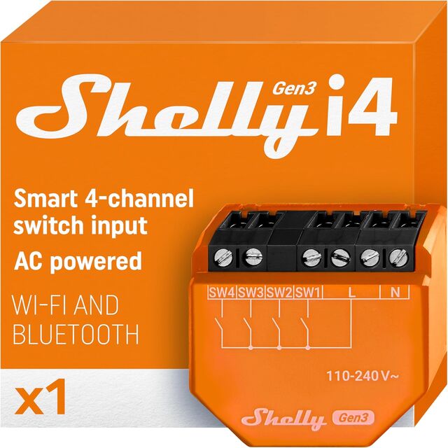 Shelly i4 Gen3 Controller