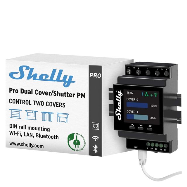 Shelly Pro Dual Cover/Shutter